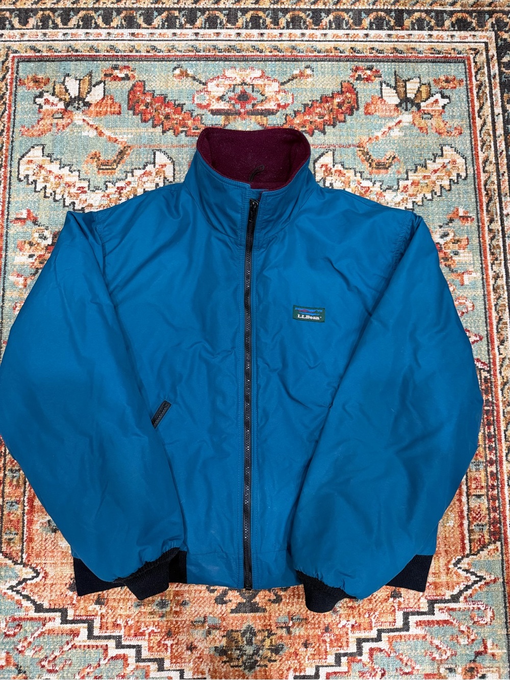 Vintage L.L. Bean Fleece Warm Up Jacket